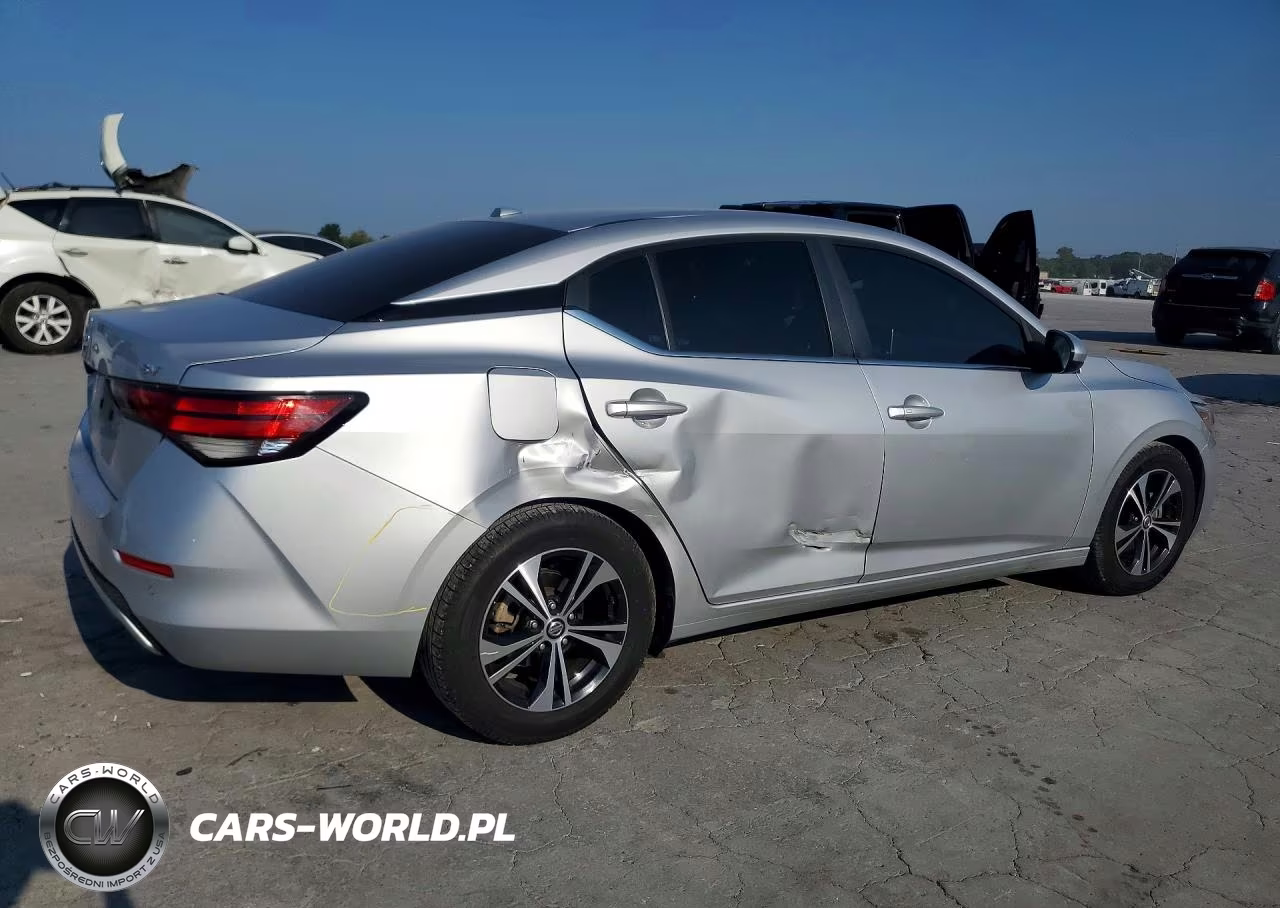 2021 Nissan Sentra Sv VIN:3N1AB8CV5MY273213 - 3