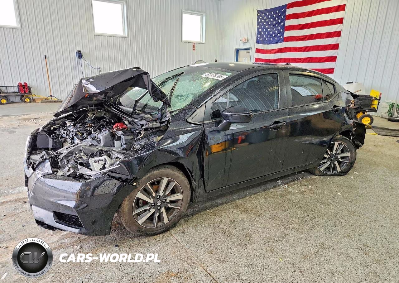 2021 Nissan Versa Sv VIN:3N1CN8EV0ML871302 - 1