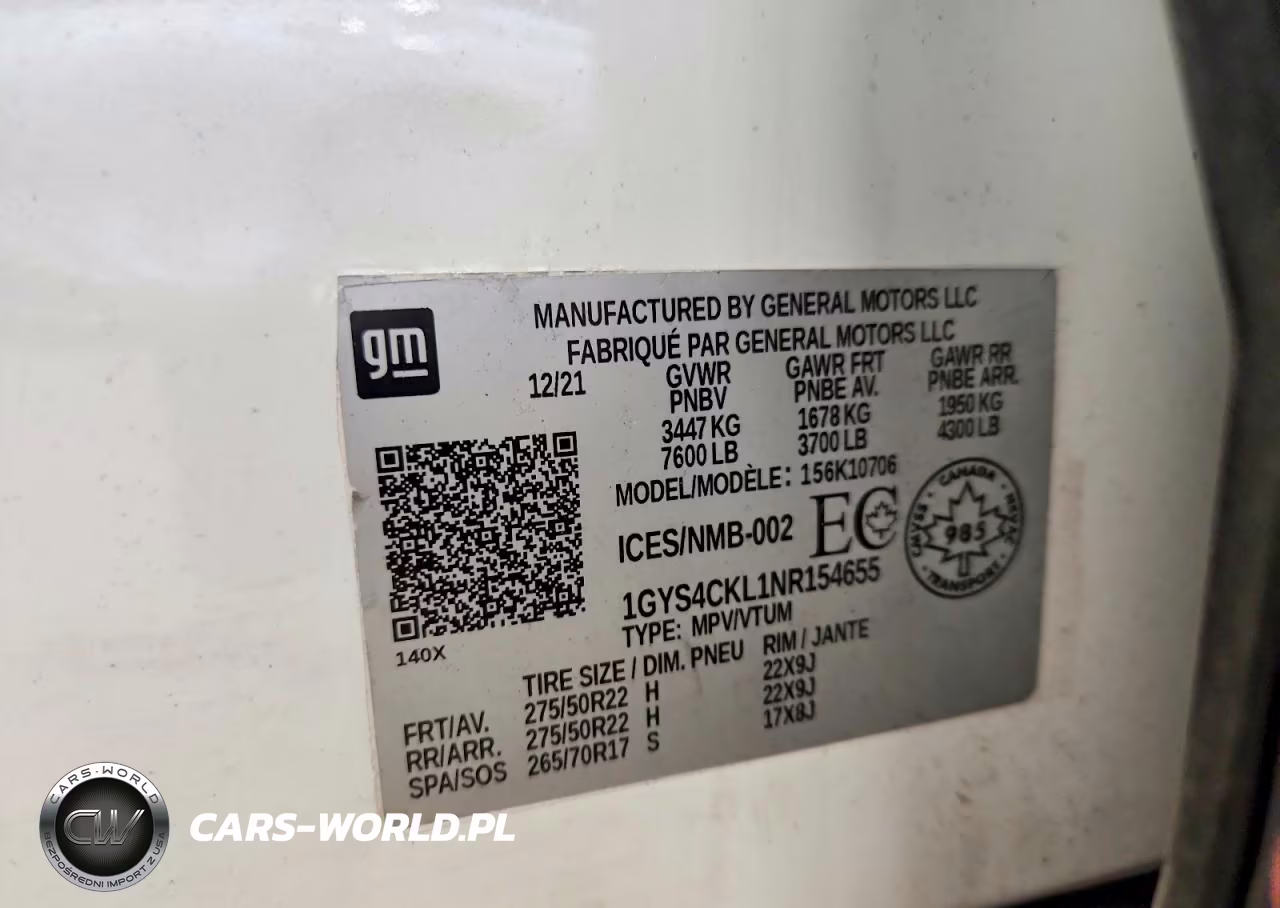2022 Cadillac Escalade Premium Luxury VIN:1GYS4CKL1NR154655 - 13