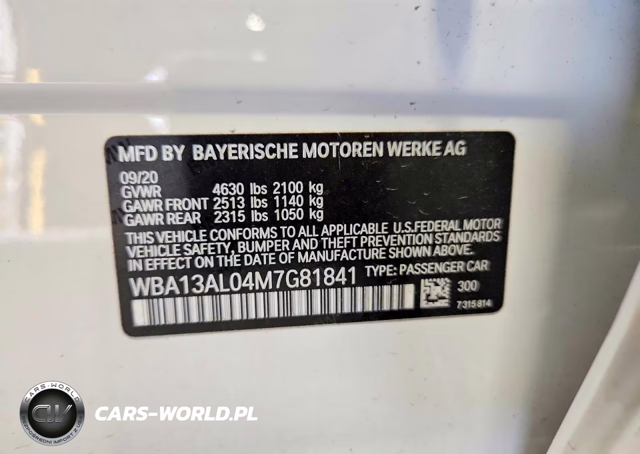 2021 BMW M235Xi VIN:WBA13AL04M7G81841 - 12