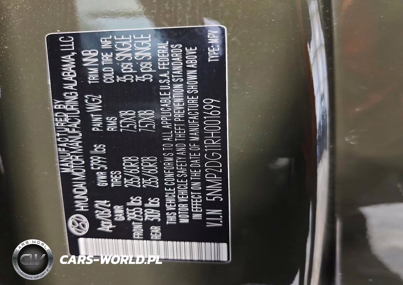 2024 Hyundai Santa Fe Sel VIN:5NMP2DG11RH001699 - 12