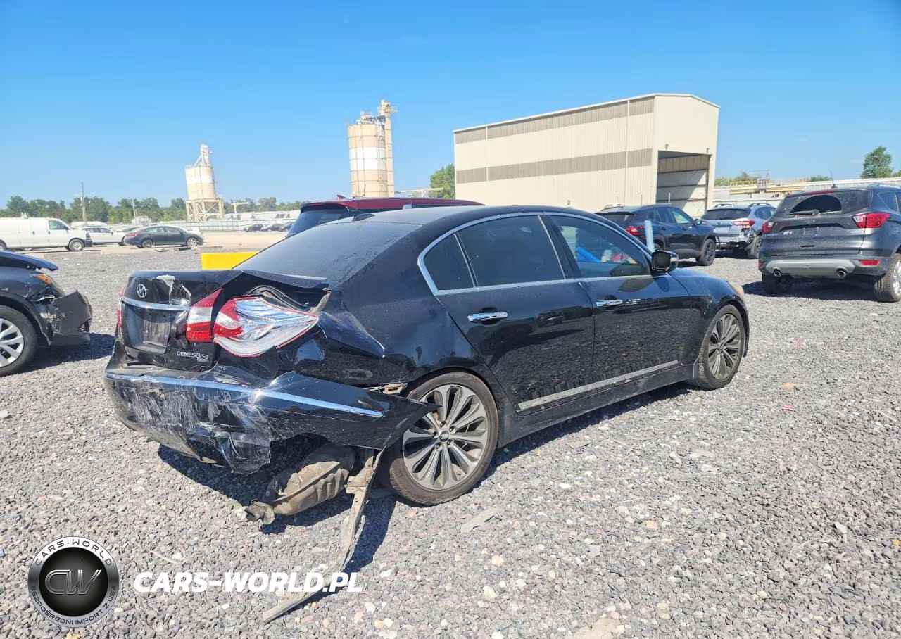 2013 Hyundai Genesis 5.0L VIN:KMHGC4DH5DU239681 - 3