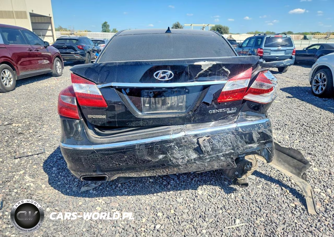 2013 Hyundai Genesis 5.0L VIN:KMHGC4DH5DU239681 - 6