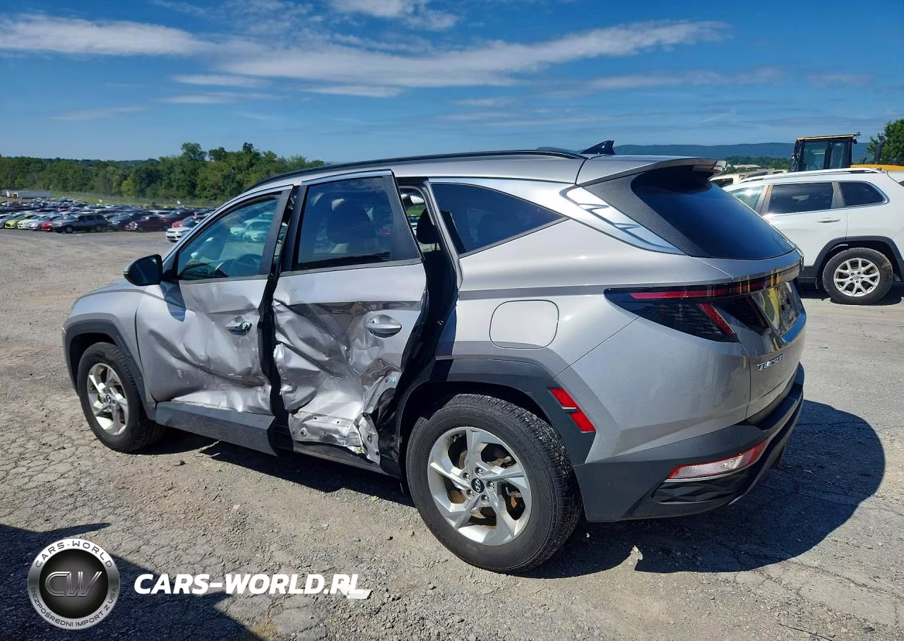 2022 Hyundai Tucson Sel VIN:KM8JB3AE3NU024363 - 2