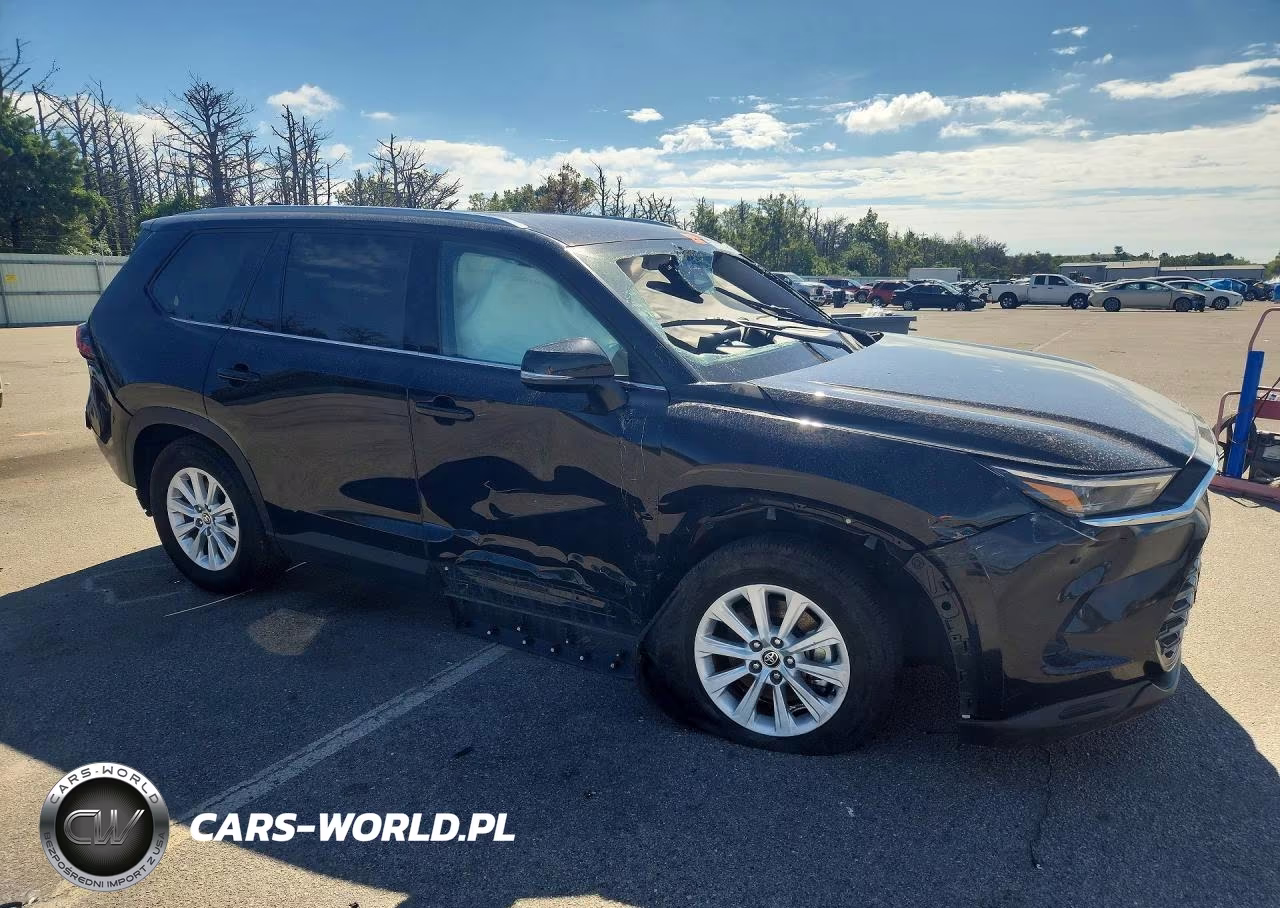 2025 Toyota Grand Highlander Hybrid Xle VIN:5TDACAB55SS037040 - 4