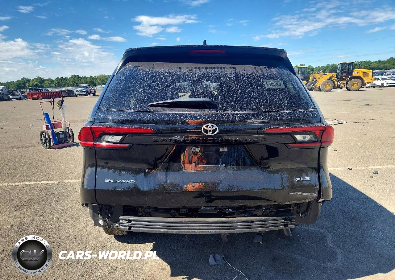 2025 Toyota Grand Highlander Hybrid Xle VIN:5TDACAB55SS037040 - 6