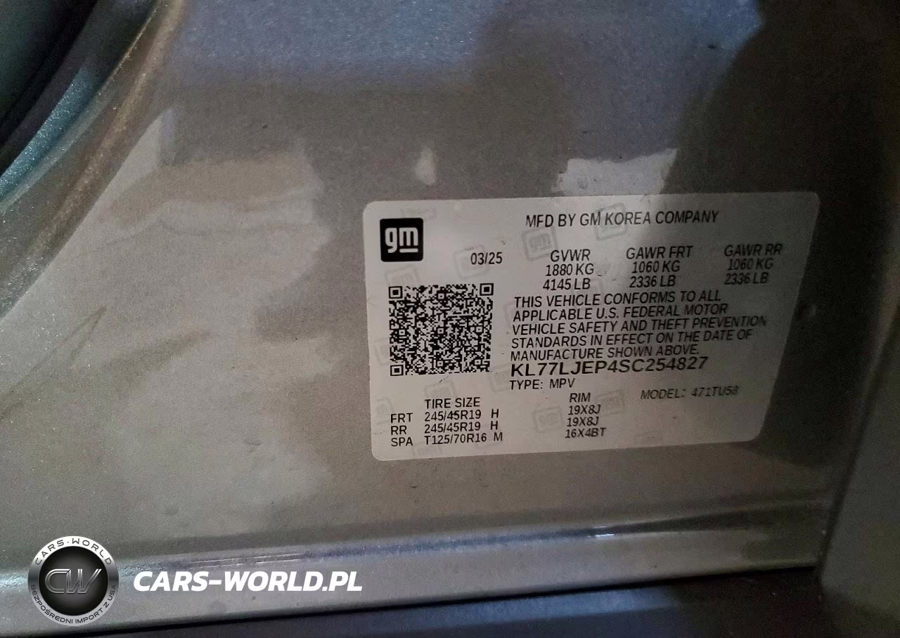2025 Chevrolet Trax 2Rs VIN:KL77LJEP4SC254827 - 13