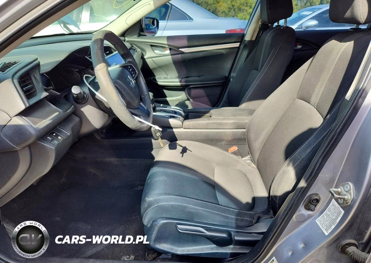2017 Honda Civic Lx VIN:19XFC2F59HE010853 - 7