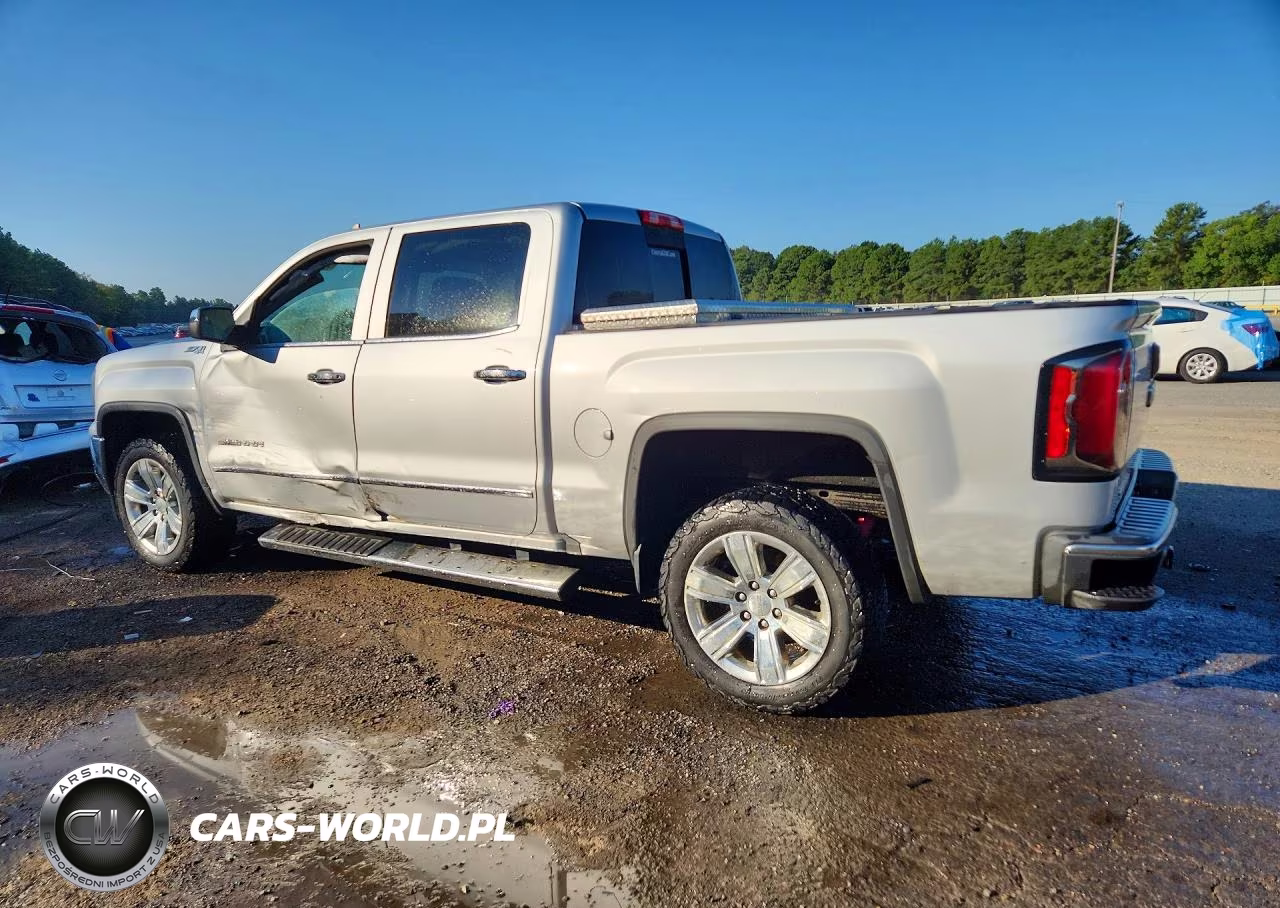 2016 GMC Sierra K1500 Slt VIN:3GTU2NEC4GG221294 - 2