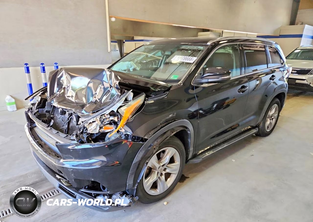 2014 Toyota Highlander Limited VIN:5TDYKRFH1ES033124 - 1
