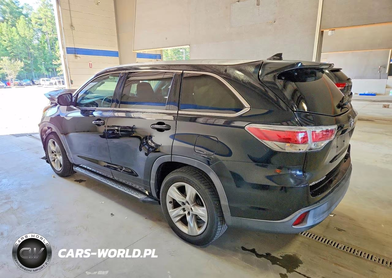 2014 Toyota Highlander Limited VIN:5TDYKRFH1ES033124 - 2