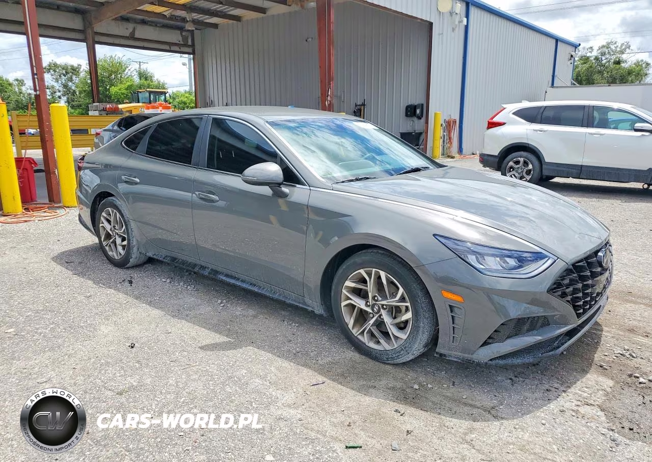 2021 Hyundai Sonata Sel VIN:KMHL64JA9MA148430 - 4