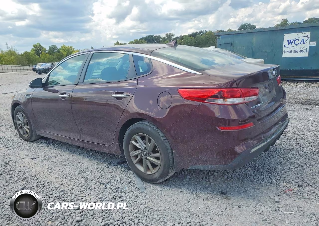 2019 Kia Optima Lx VIN:5XXGT4L34KG337193 - 2