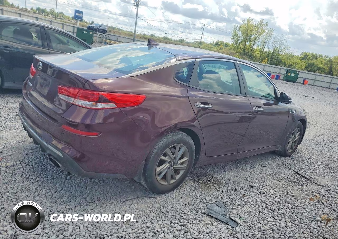 2019 Kia Optima Lx VIN:5XXGT4L34KG337193 - 3