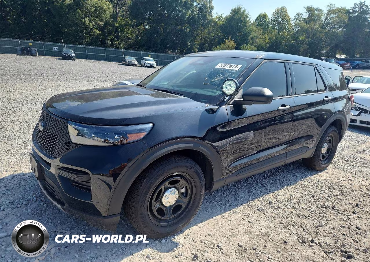 2025 Ford Explorer Police Interceptor VIN:1FM5K8ABXSGC51466 - 1