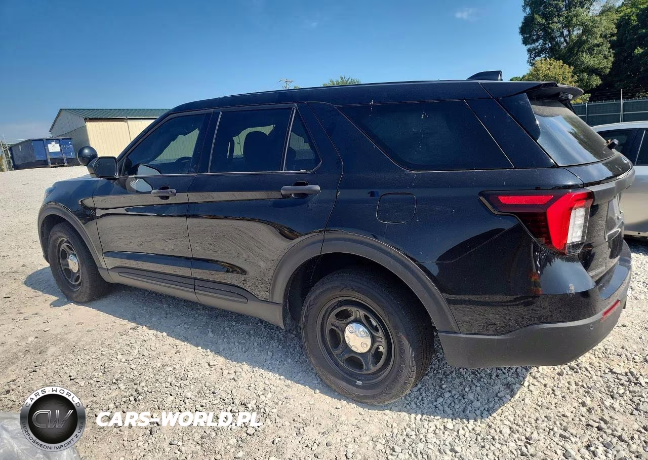 2025 Ford Explorer Police Interceptor VIN:1FM5K8ABXSGC51466 - 2