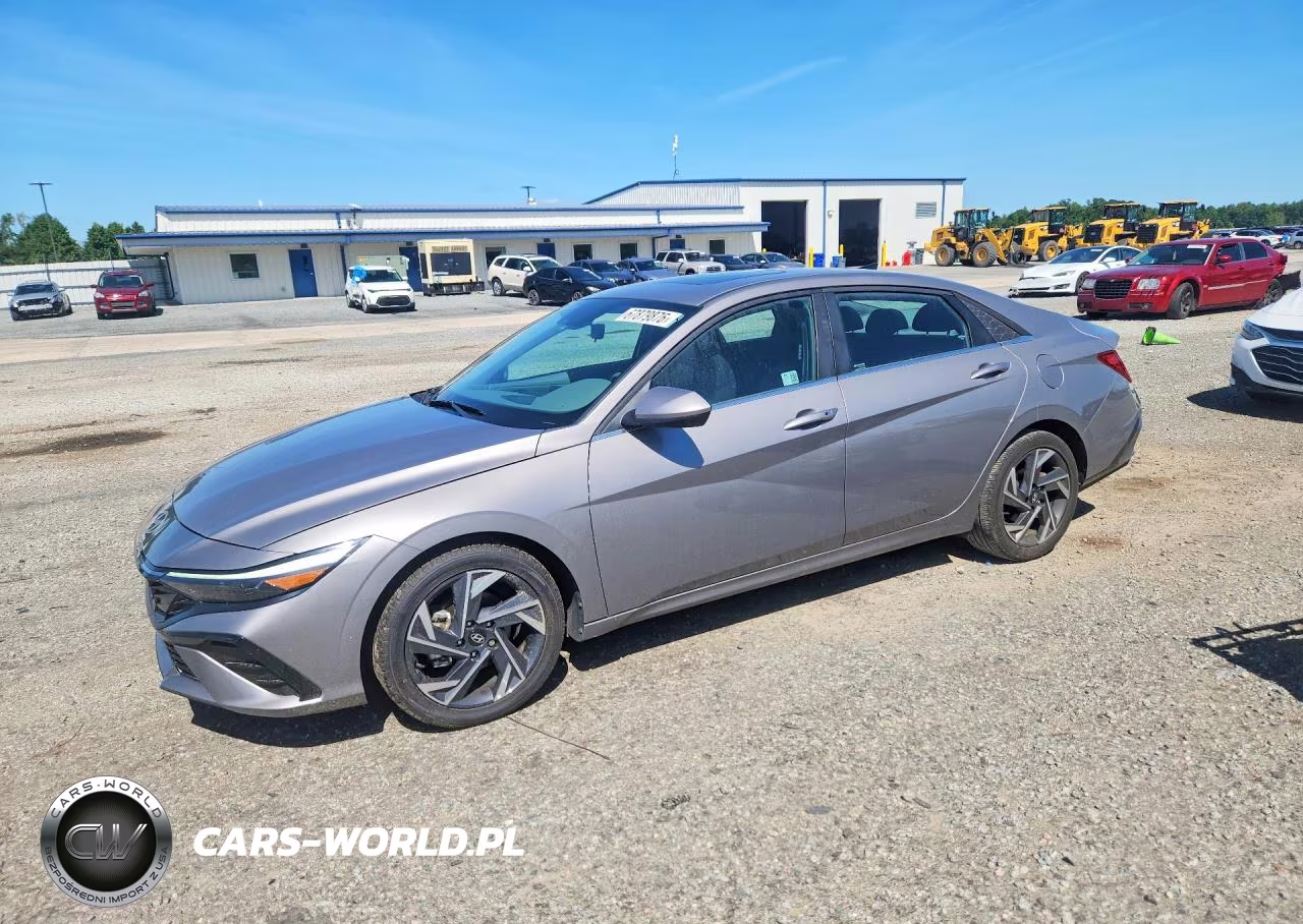 2024 Hyundai Elantra Sel VIN:KMHLS4DG8RU780661 - 1