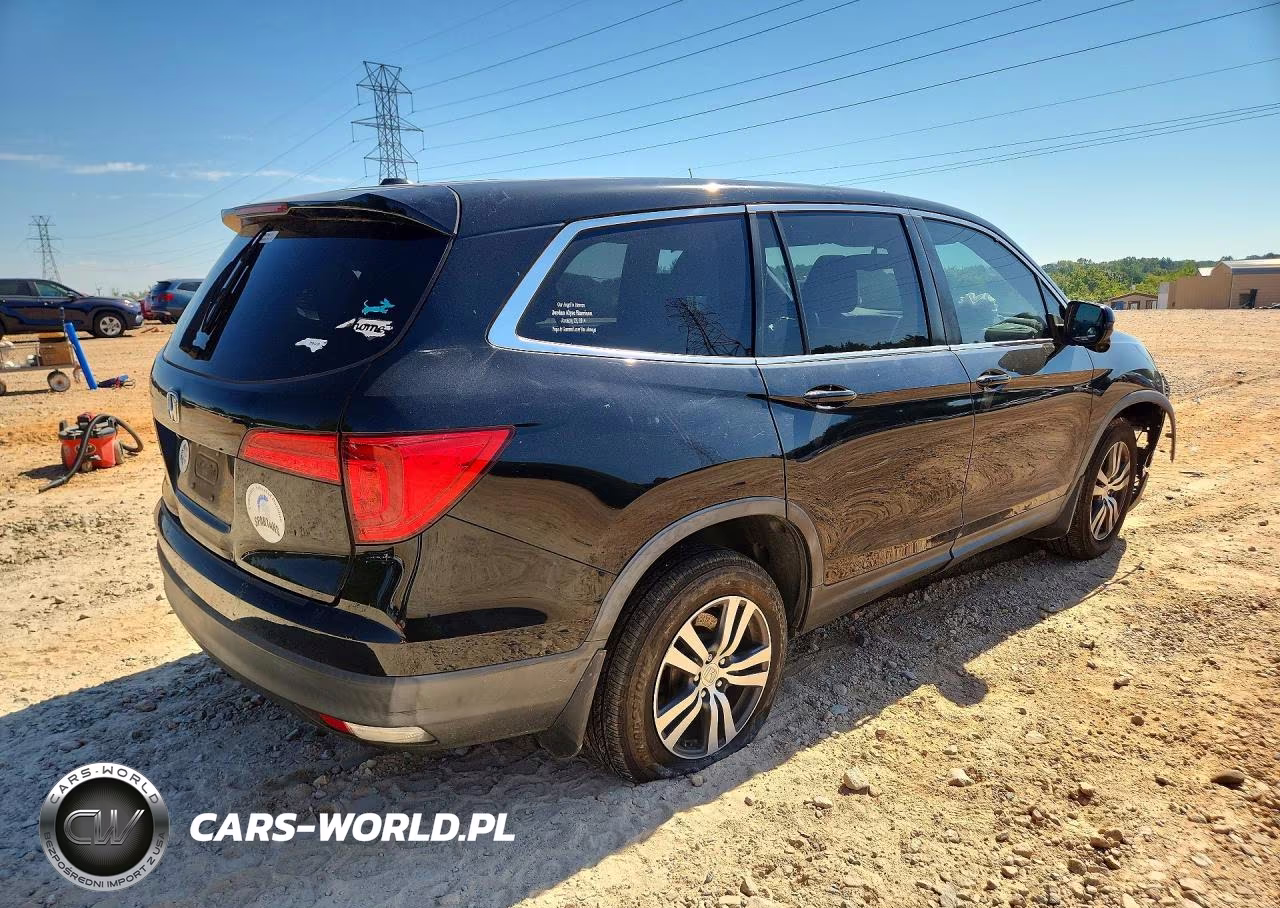 2016 Honda Pilot Exl VIN:5FNYF5H5XGB021299 - 3