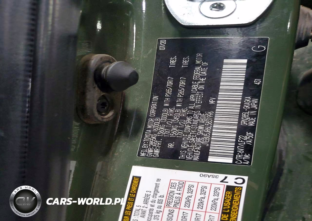 2020 Toyota 4Runner Trd Pro VIN:JTEBU5JR6L5831996 - 12