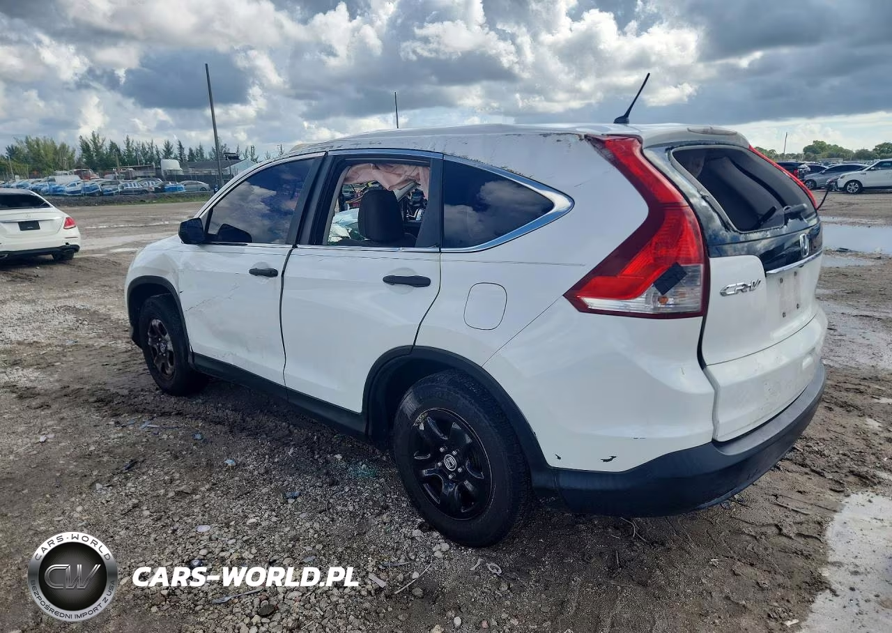 2012 Honda Cr-V Lx VIN:5J6RM3H39CL019543 - 2