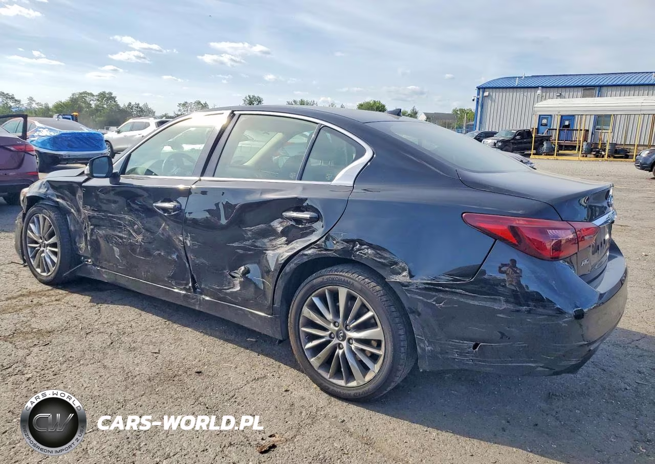 2018 Infiniti Q50 3.0T Luxe VIN:JN1EV7AR9JM445895 - 2