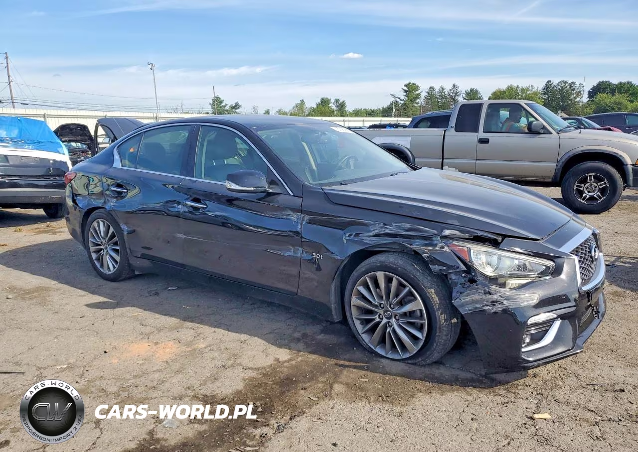 2018 Infiniti Q50 3.0T Luxe VIN:JN1EV7AR9JM445895 - 4