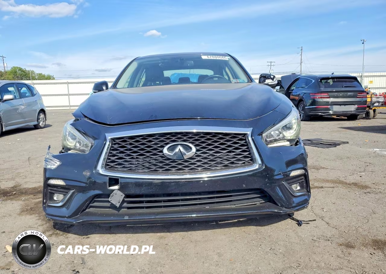 2018 Infiniti Q50 3.0T Luxe VIN:JN1EV7AR9JM445895 - 5