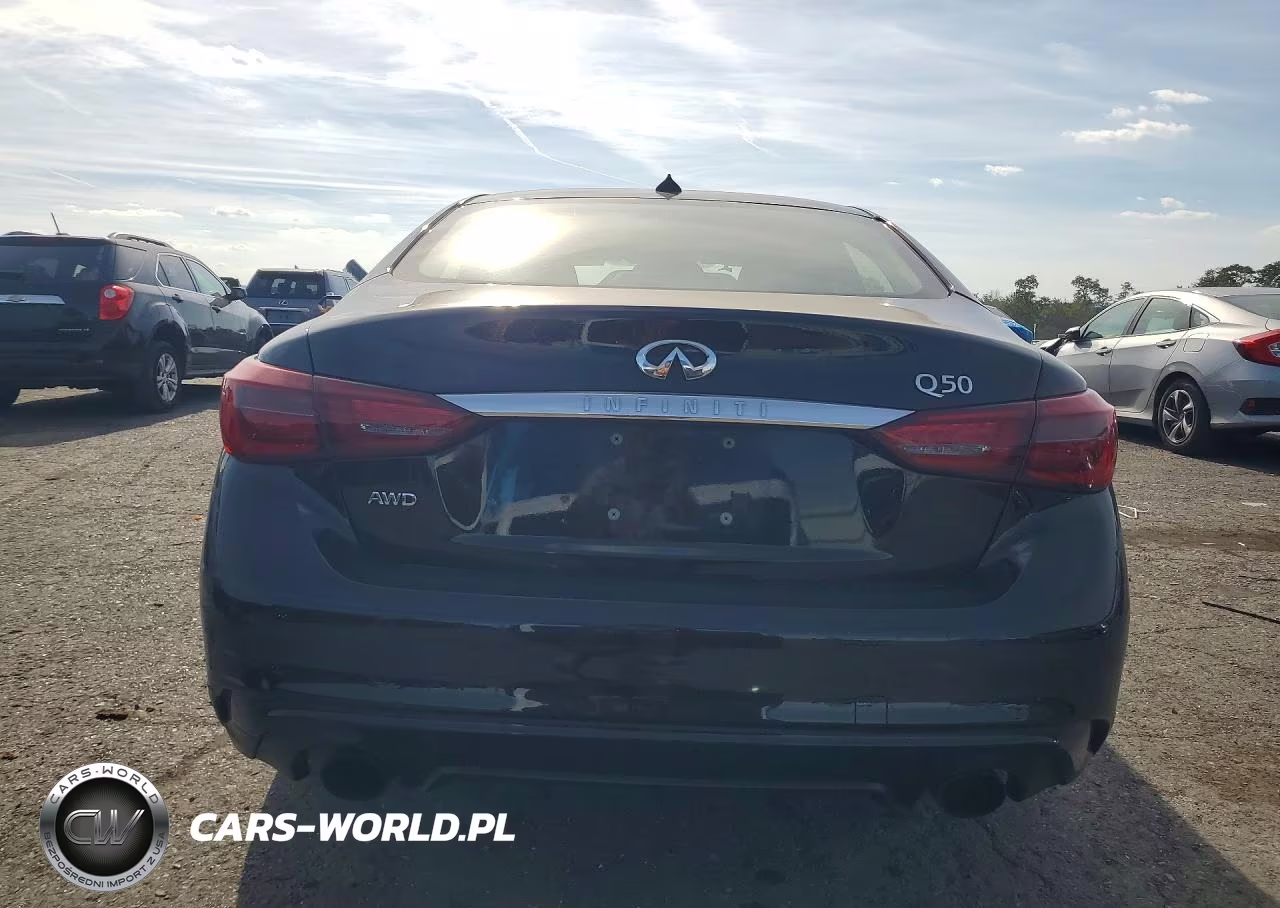 2018 Infiniti Q50 3.0T Luxe VIN:JN1EV7AR9JM445895 - 6