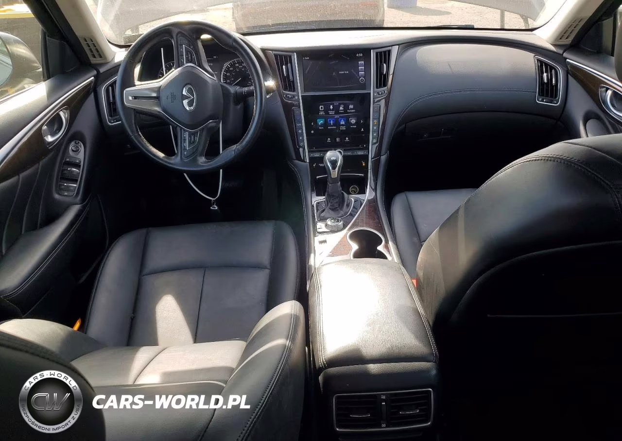 2018 Infiniti Q50 3.0T Luxe VIN:JN1EV7AR9JM445895 - 8