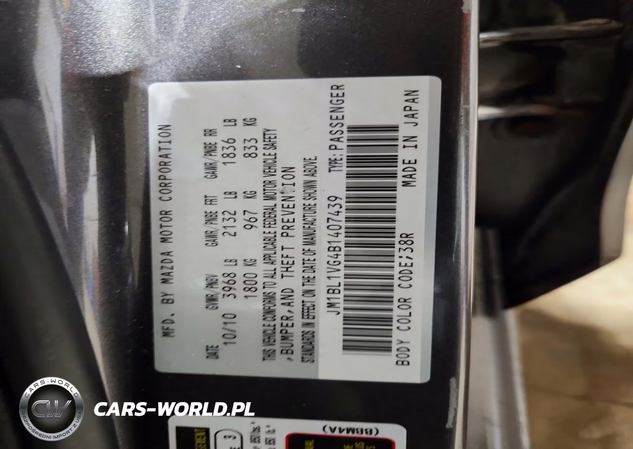 2011 Mazda 3 I VIN:JM1BL1VG4B1407439 - 12