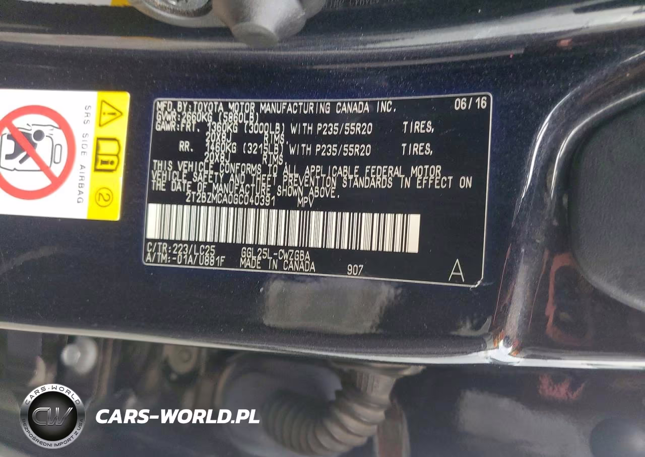 2016 Lexus Rx 350 Base VIN:2T2BZMCA0GC040391 - 13