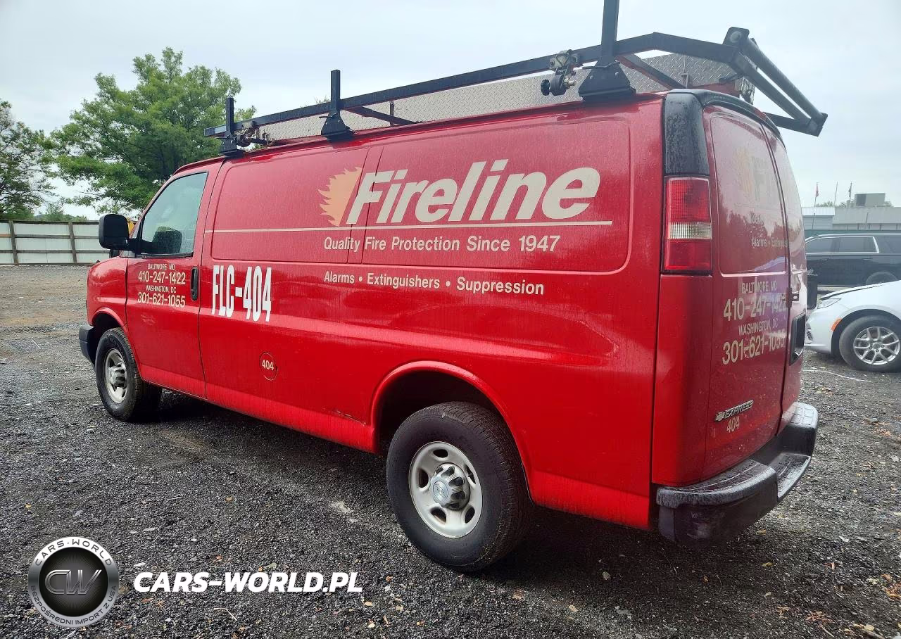 2018 Chevrolet Express G3500 VIN:1GCZGGFG2J1175961 - 2