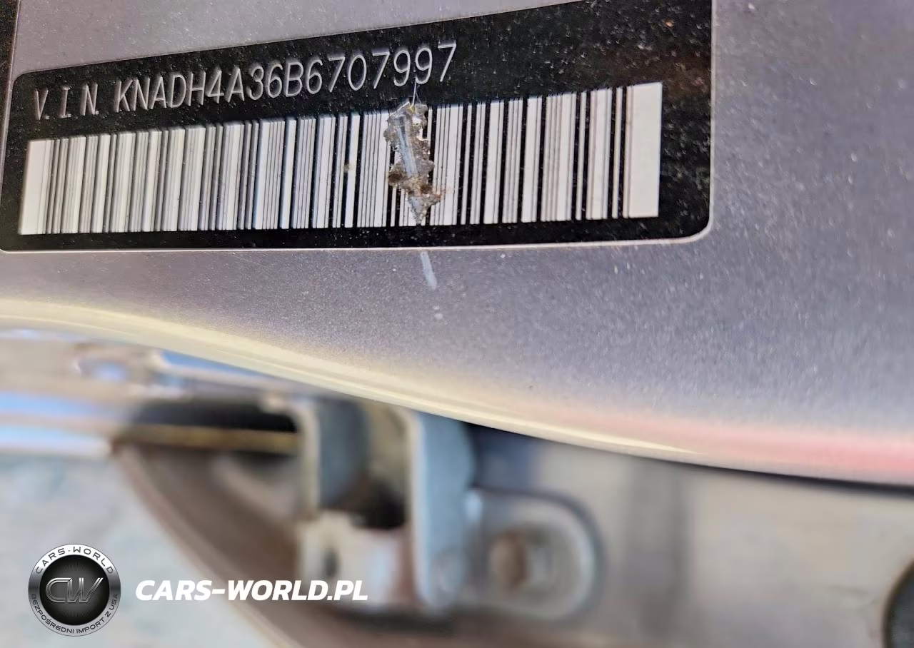 2011 Kia Rio Lx VIN:KNADH4A36B6707997 - 12
