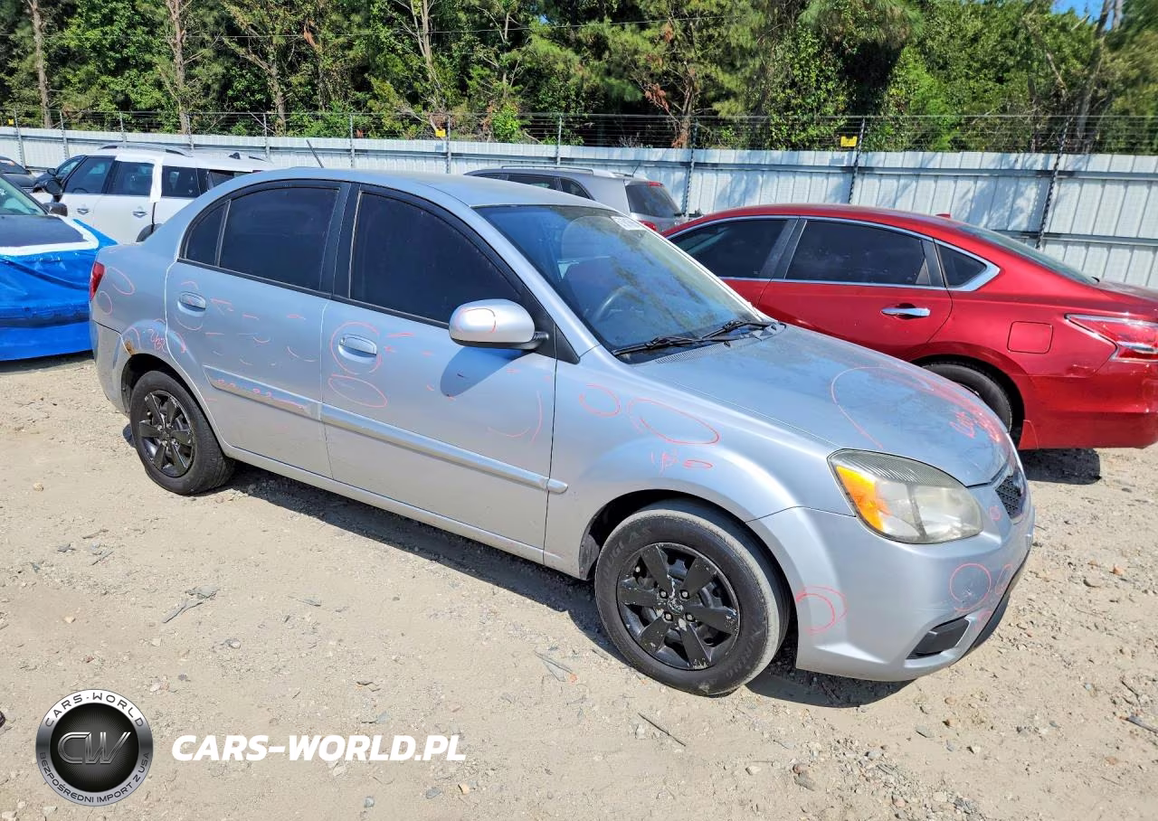2011 Kia Rio Lx VIN:KNADH4A36B6707997 - 4
