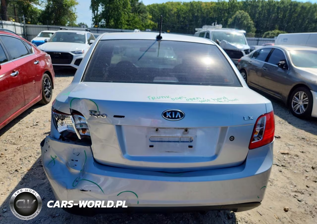 2011 Kia Rio Lx VIN:KNADH4A36B6707997 - 6