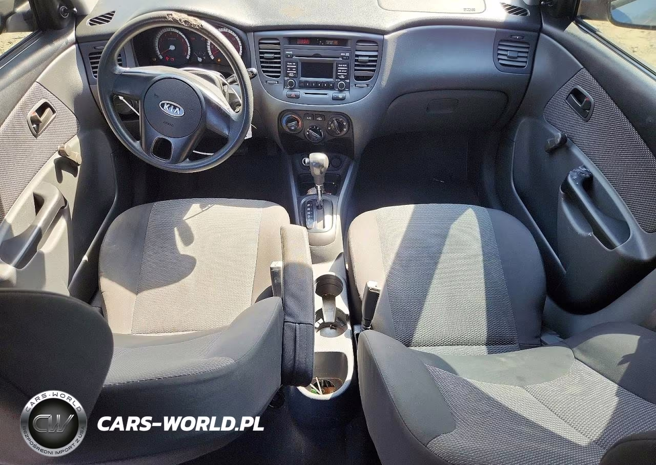 2011 Kia Rio Lx VIN:KNADH4A36B6707997 - 8