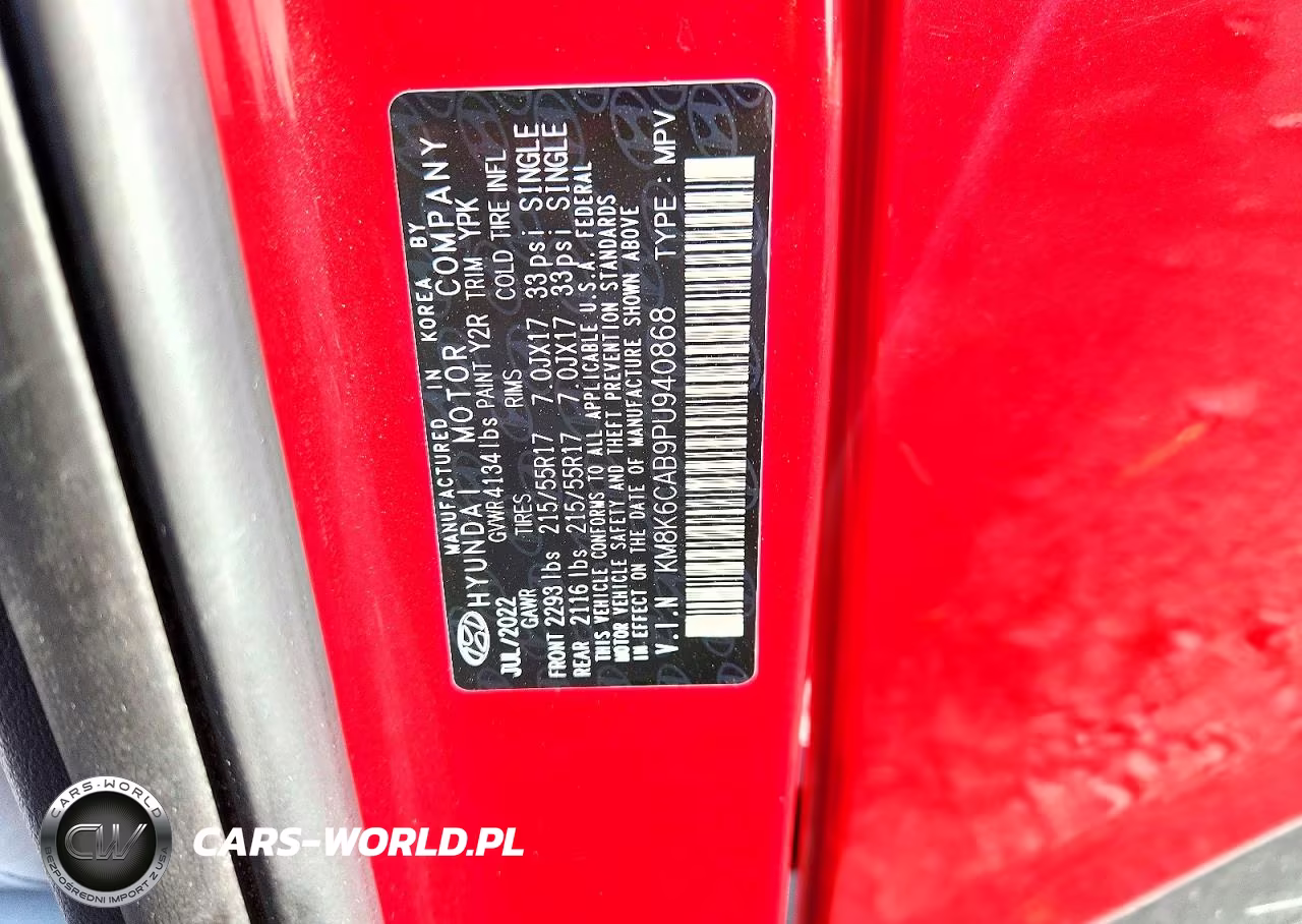 2023 Hyundai Kona Sel VIN:KM8K6CAB9PU940868 - 12
