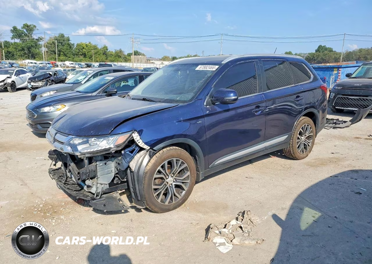2016 Mitsubishi Outlander Gt VIN:JA4JZ4AX4GZ010320 - 1
