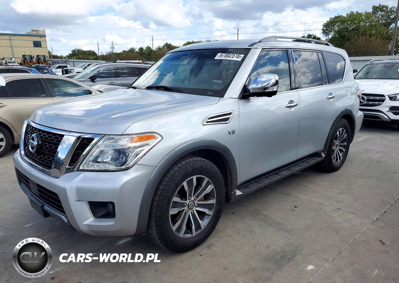 2020 Nissan Armada Sl VIN:JN8AY2ND4L9110252 - 1