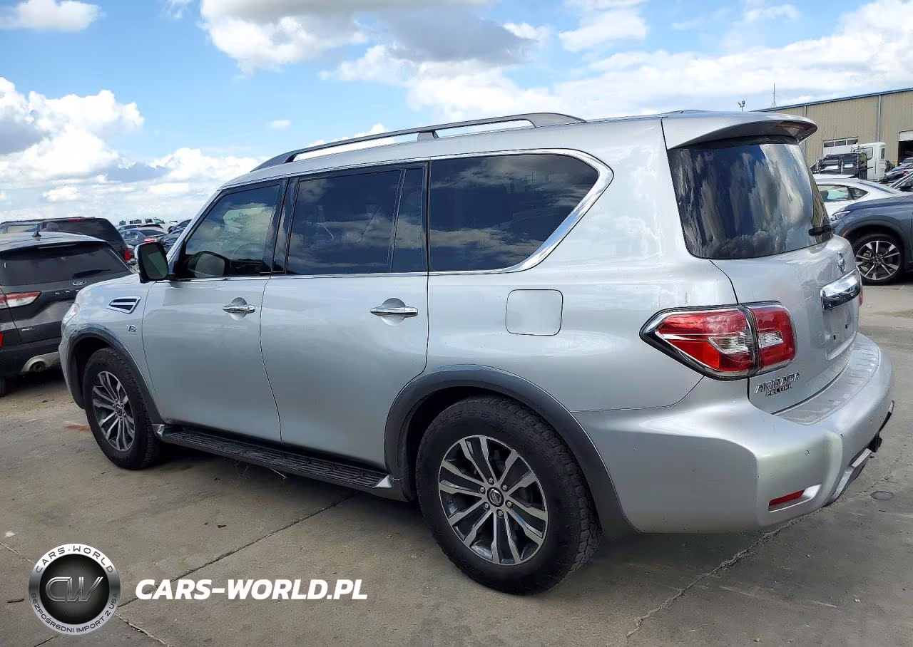 2020 Nissan Armada Sl VIN:JN8AY2ND4L9110252 - 2