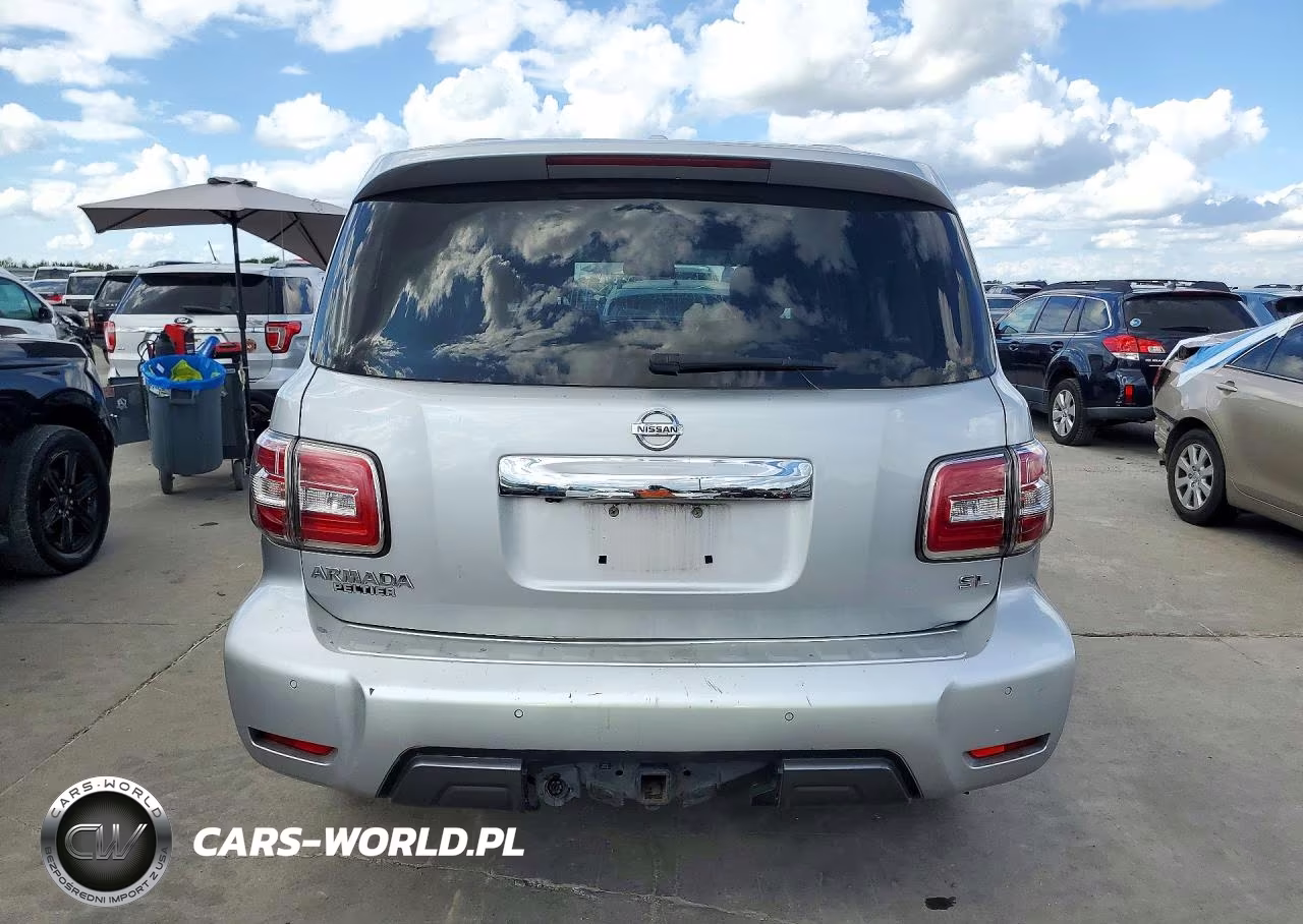 2020 Nissan Armada Sl VIN:JN8AY2ND4L9110252 - 6