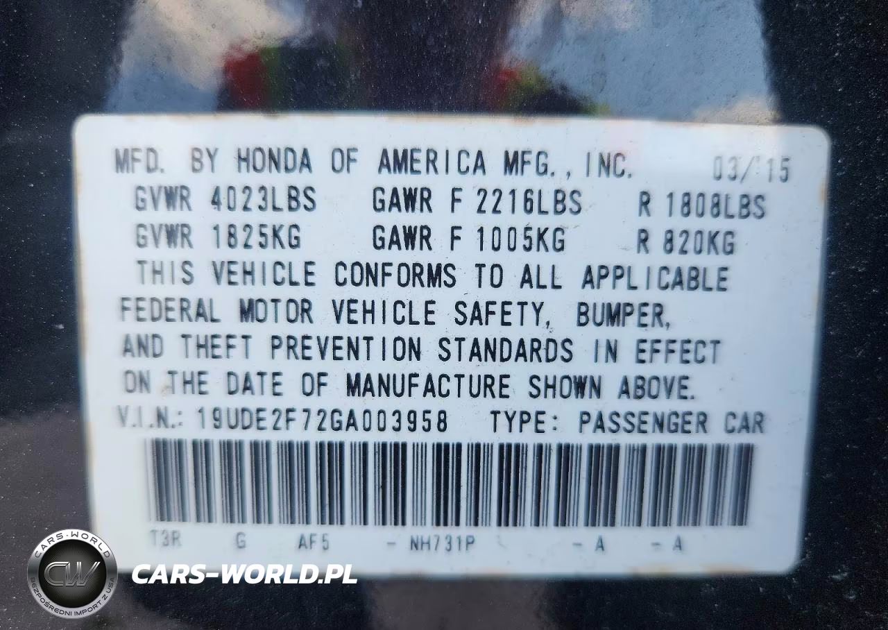 2016 Acura Ilx Premium VIN:19UDE2F72GA003958 - 12