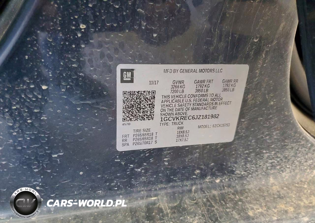2018 Chevrolet Silverado K1500 Lt VIN:1GCVKREC6JZ181982 - 12
