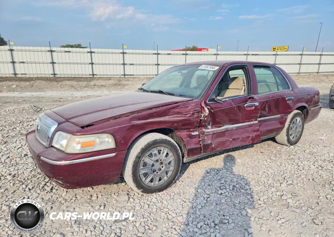 2007 Mercury Grand Marquis Gs VIN:2MEFM74V37X615911 - 1