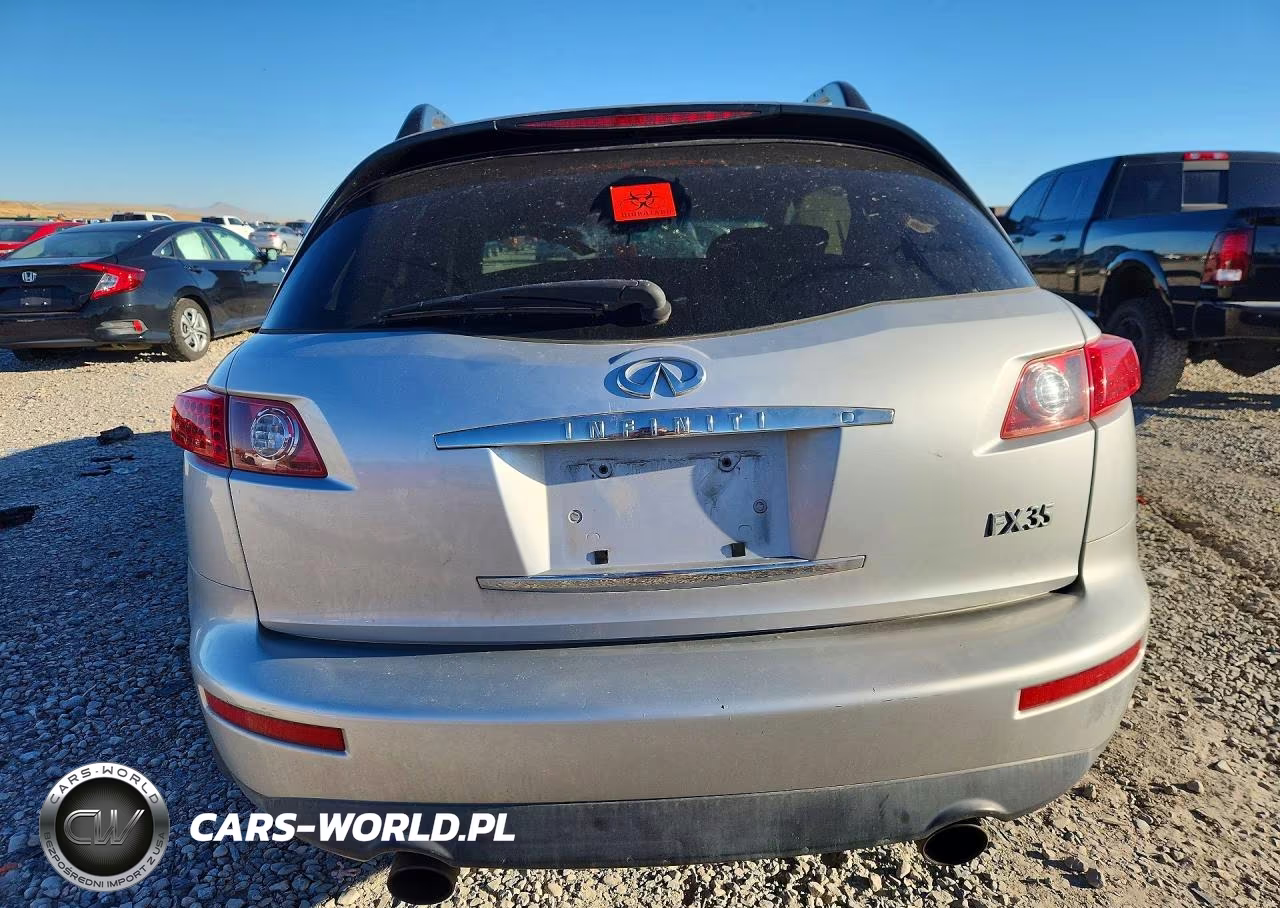 2006 Infiniti Fx35 Base VIN:JNRAS08W06X209052 - 6