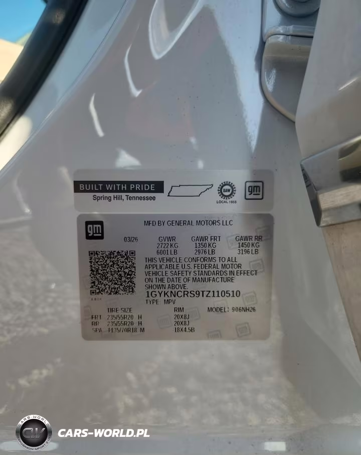 2026 Cadillac Xt5 Premium Luxury VIN:1GYKNCRS9TZ110510 - 13
