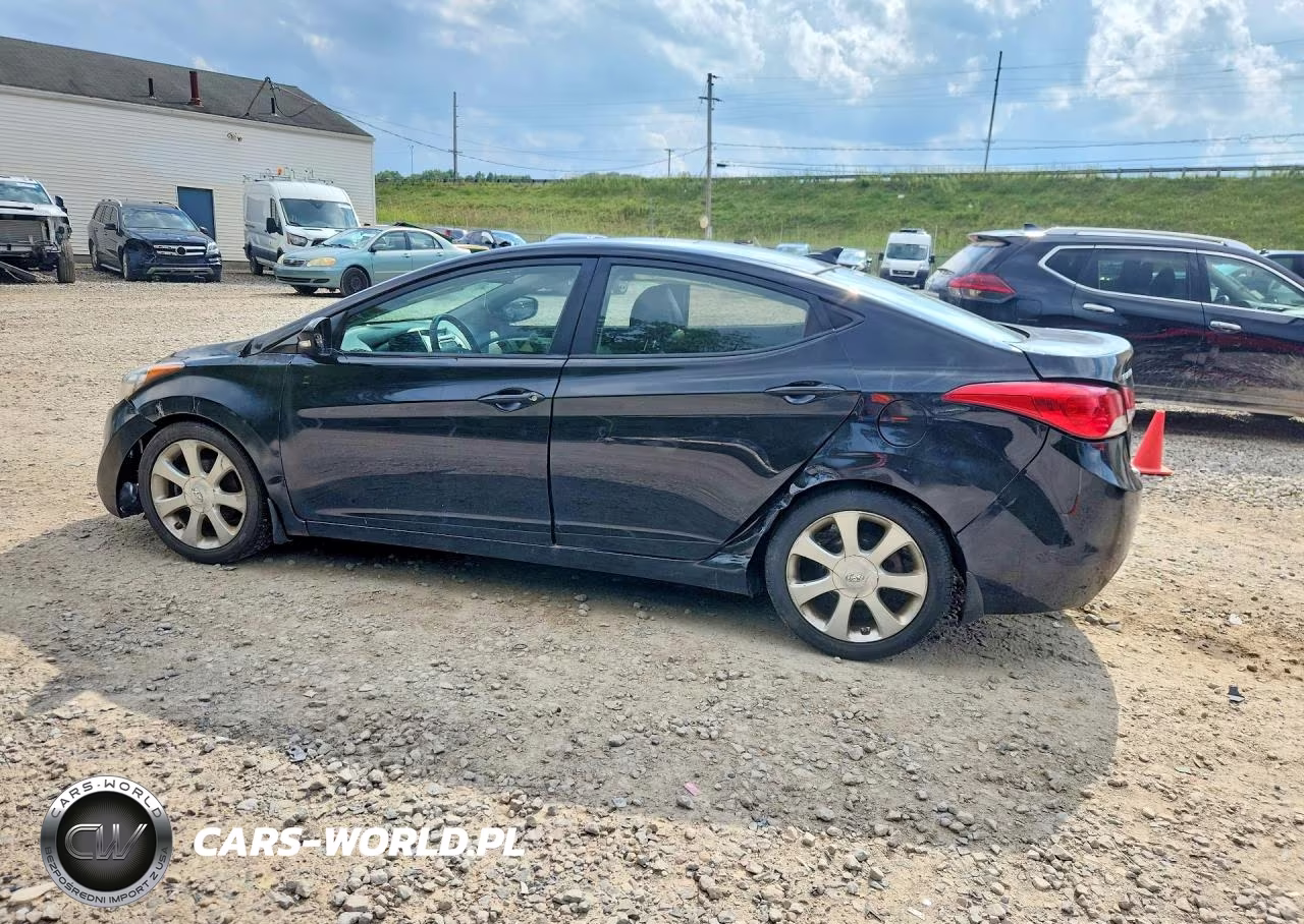 2013 Hyundai Elantra Limited VIN:5NPDH4AE3DH374672 - 2