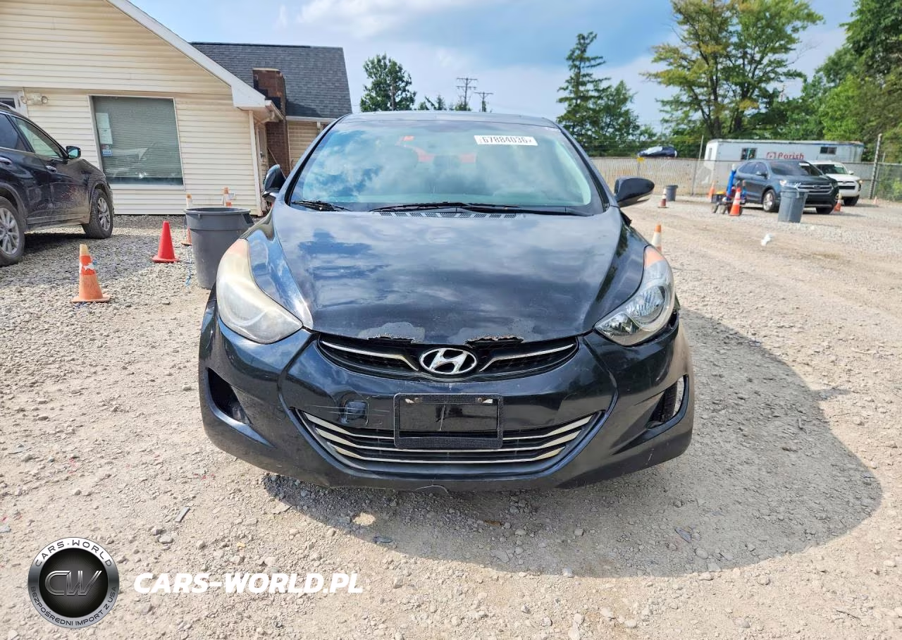 2013 Hyundai Elantra Limited VIN:5NPDH4AE3DH374672 - 5