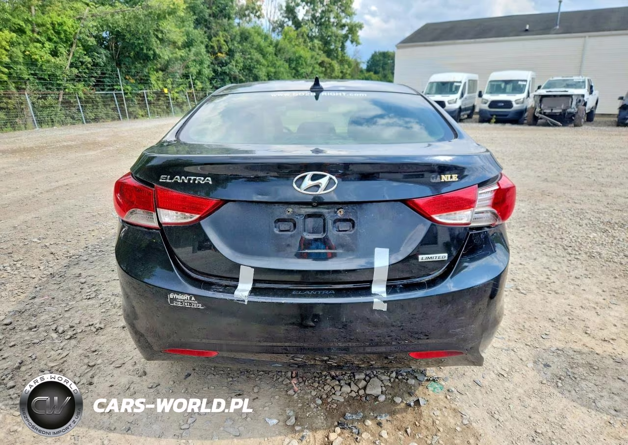 2013 Hyundai Elantra Limited VIN:5NPDH4AE3DH374672 - 6