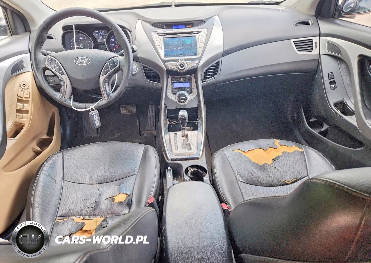2013 Hyundai Elantra Limited VIN:5NPDH4AE3DH374672 - 8